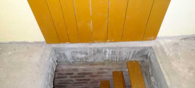 Лестницы в погреб: как расчитать ступени и построить своими руками