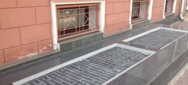 Приямки в подвале: устройство и как сделать у оконных проёмов