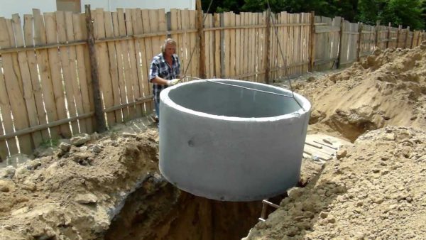Квадратные кольца для погреба