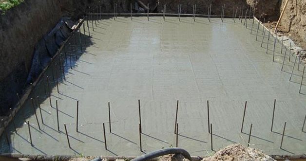 Бетонная плита