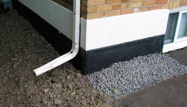 Гидроизоляция стен снаружи