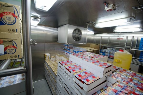 Обустройство охлаждаемых кладовок Кладовка корабля