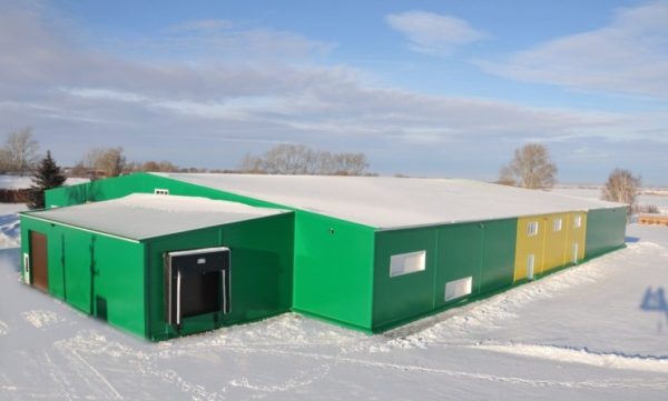 Особенность современных овощехранилищ Типы овощехранилища