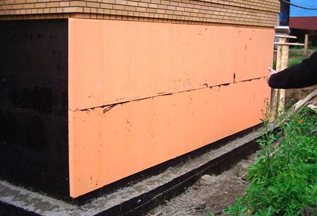 Утепление пенополистиролом